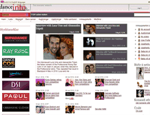 Tablet Screenshot of is.dancesportinfo.net
